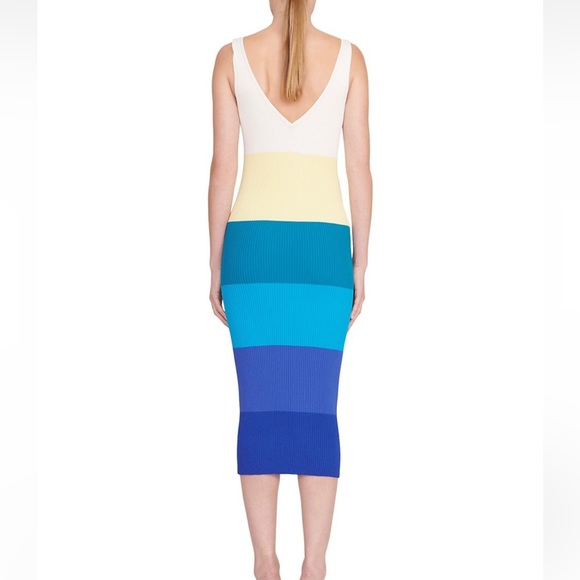 STAUD Sleeveless Midi Length Dress - Picture 2 of 2